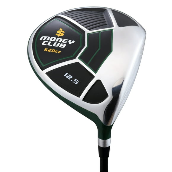 Green Money Club Driver High Launch Massive 520cc 12.5 Head Size Senior Short Men's Minus 1 Inch Under Standard Length Right Handed ONLY Golf Senior A Flex Graphite Shaft