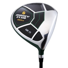 Green Money Club Driver High Launch Massive 520cc 12.5 Head Size Senior Short Men's Minus 1 Inch Under Standard Length Right Handed ONLY Golf Senior A Flex Graphite Shaft