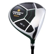 Green Money Club Driver High Launch Massive 520cc 12.5  Head Size Senior Short Mens Minus 1 Inch Under Standard Length Right Handed ONLY Golf Senior A Flex Graphite Shaft