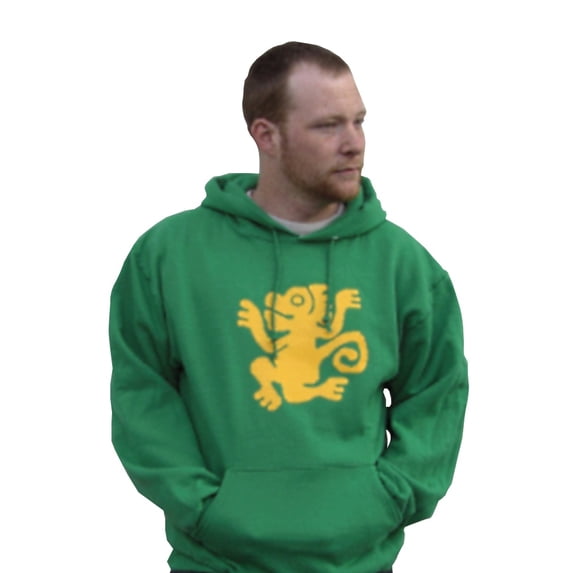 Green Monkeys Legends of the Hidden Temple Hoodie Team Hooded Sweatshirt TV Show