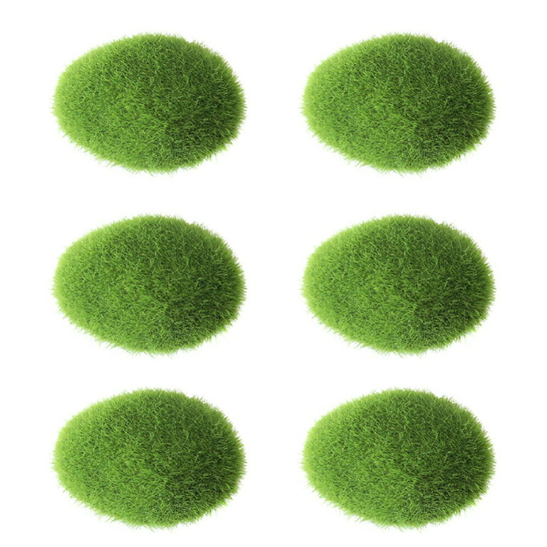 4 Green Moss Ball