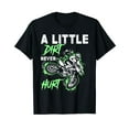 thumbnail image 1 of Green Motorcycle Shirt Dirt Bike MX Motocross Mens Boys T-Shirt, 1 of 5