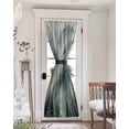 thumbnail image 1 of Green Mountain Blackout Curtains, French Door Curtains for Door Window, Misty Forest Nature Woodland Pine Tree Landscape Privacy Drapery for Patio/Sidelight Doors, 1 Panel with Tieback, 54x72 Inches, 1 of 6