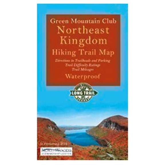 Green Mountain Club 789122 Northeast Kingdom Map Book