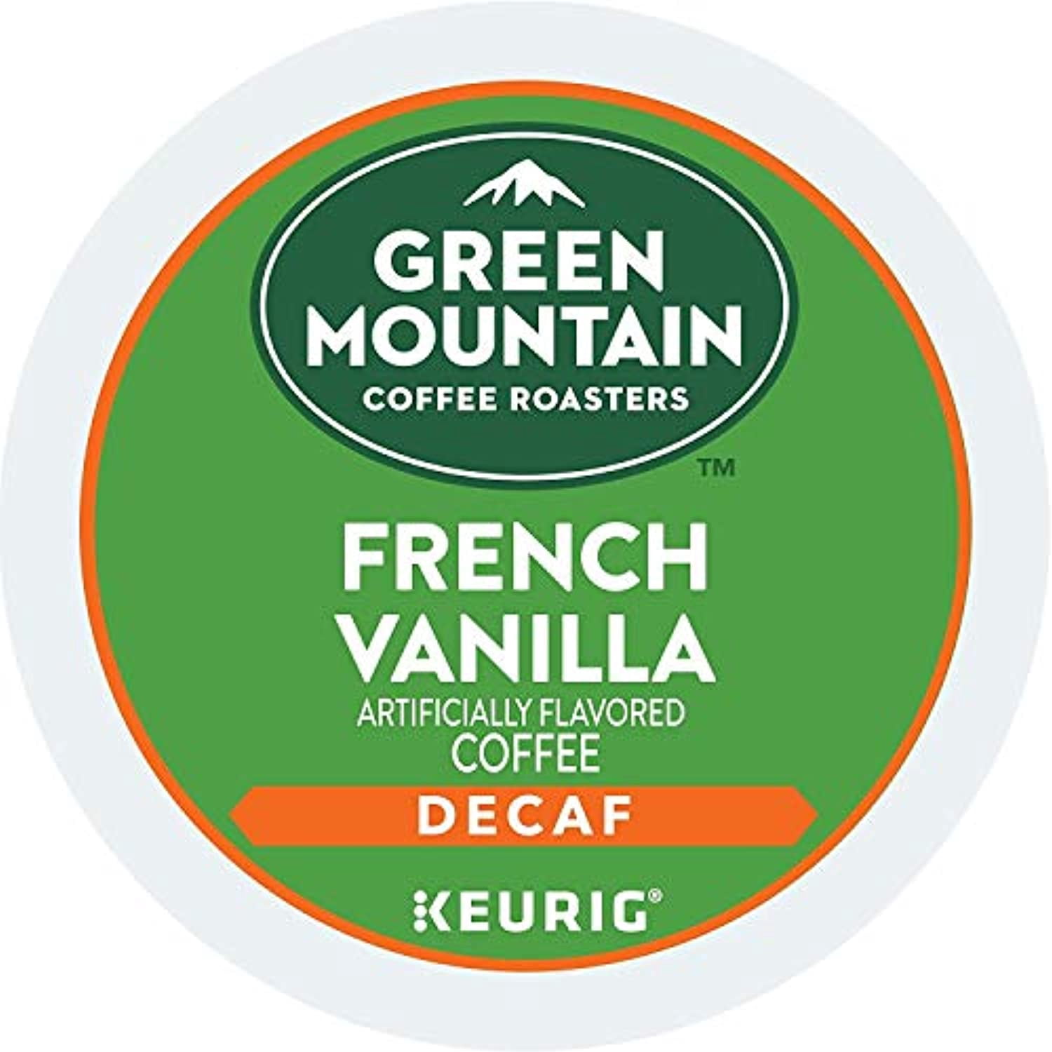 Green Mountain Coffee 24 K Cups Kcups Pods Capsules Compatible With All Keurig Machine All Roasts Flavored All Flavors Fresh (24 Decaf French Vanilla (Light))