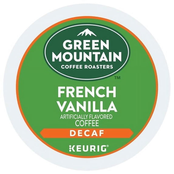 Green Mountain Coffee 94-07732-FV48 French Vanilla Decaf Coffee Keurig K-Cup Packs - 48 Count