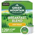 thumbnail image 1 of Green Mountain Coffee Breakfast Blend, K-Cup Pod, Light Roast, 120 Count, 1 of 4