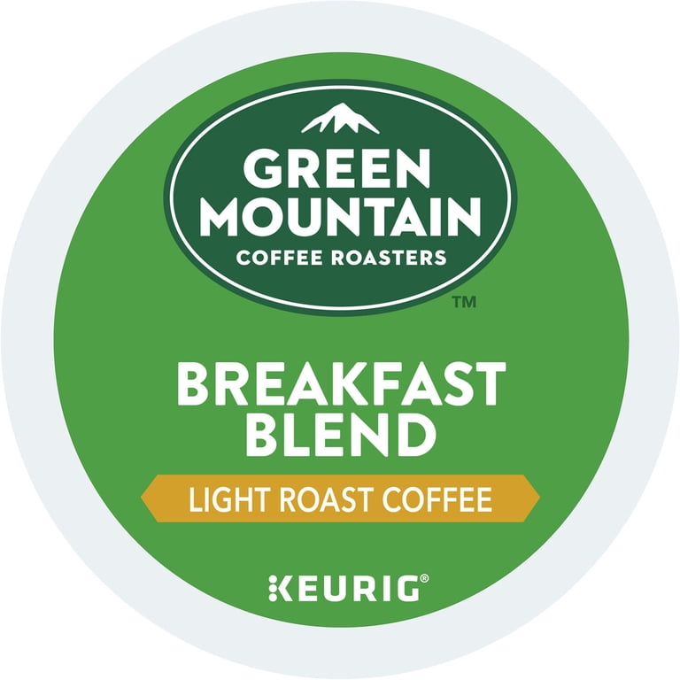 Green Mountain Coffee, Breakfast Blend (96 K-Cups) - Walmart.com