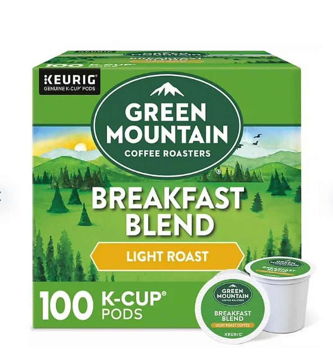 Curated visual reference: Visual Reference: Green Mountain Roasters Breakfast Blend Light Roast Keurig K Cup