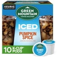 Green Mountain Coffee Brew Over Ice Pumpkin Spice, Keurig Single Serve