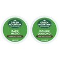 Green Mountain Coffee DARK MAGIC & DOUBLE BLACK DIAMOND Extra