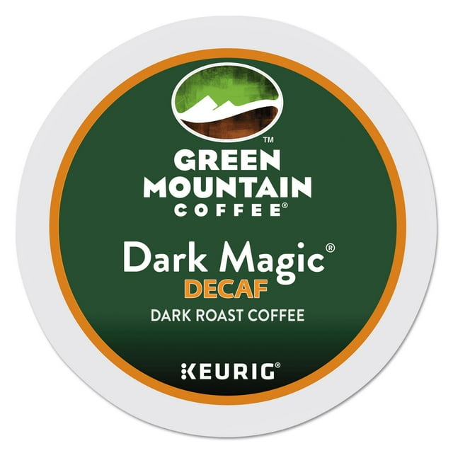Green Mountain Coffee, Dark Magic Decaf, SingleServe Keurig KCup Pods, Dark Roast, 96 Count (4