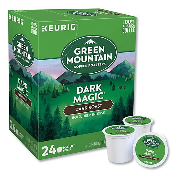 Green Mountain Coffee Dark Magic Extra Bold Coffee K-Cup Pods - 24 Count