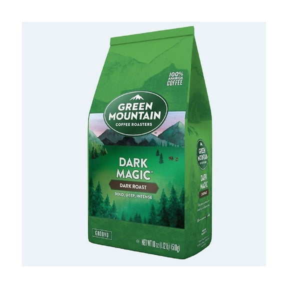 Green Mountain Dark Magic Ground Coffee, 18 oz Bag