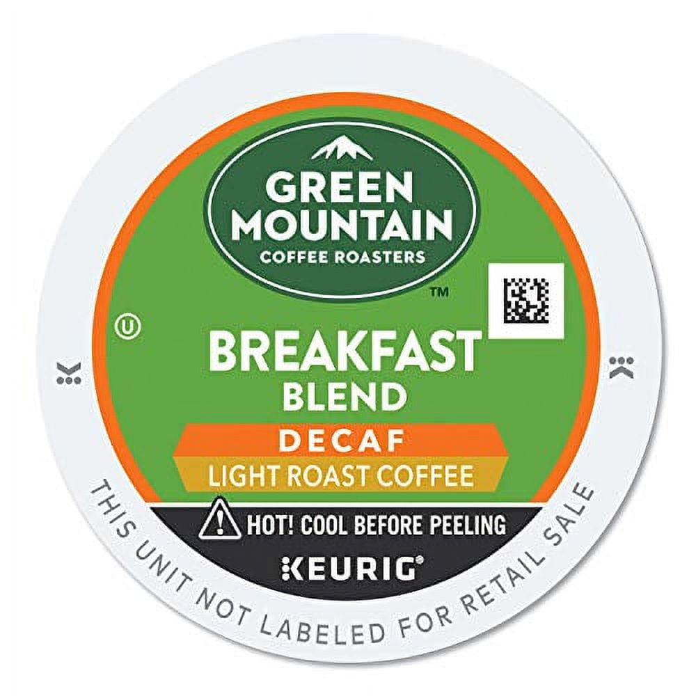 Green Mountain Coffee Roasters Breakfast Blend Decaf Light Roast K-Cup - 24 Count