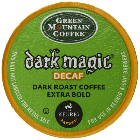Green Mountain Coffee Decaf K-Cup, Dark Magic, 12-Count