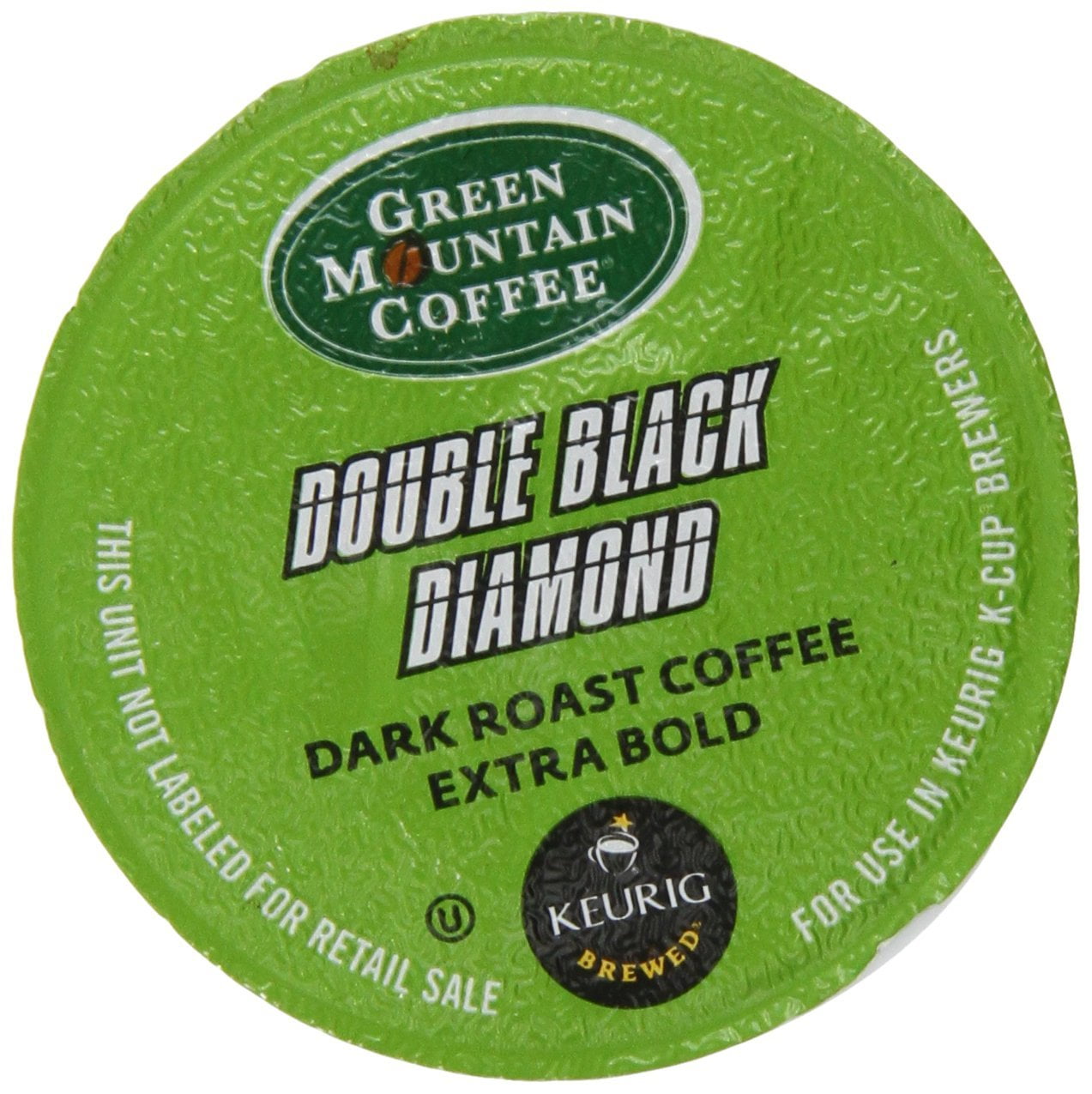 Green Mountain Coffee Double Black Diamond Dark Roast, Keurig Coffee Pods, 48 Ct (2 Boxes of 24)