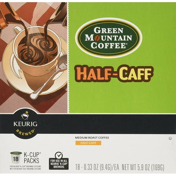 Green Mountain Coffee Half Caff - 18 Ct.