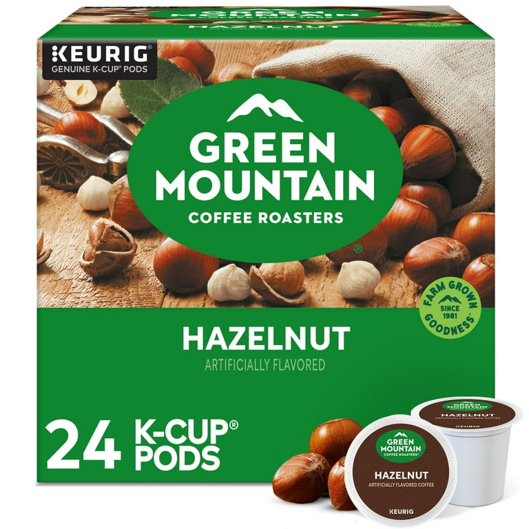 Green Mountain Coffee Roasters Hazelnut Light Roast K-Cup Pods 24
