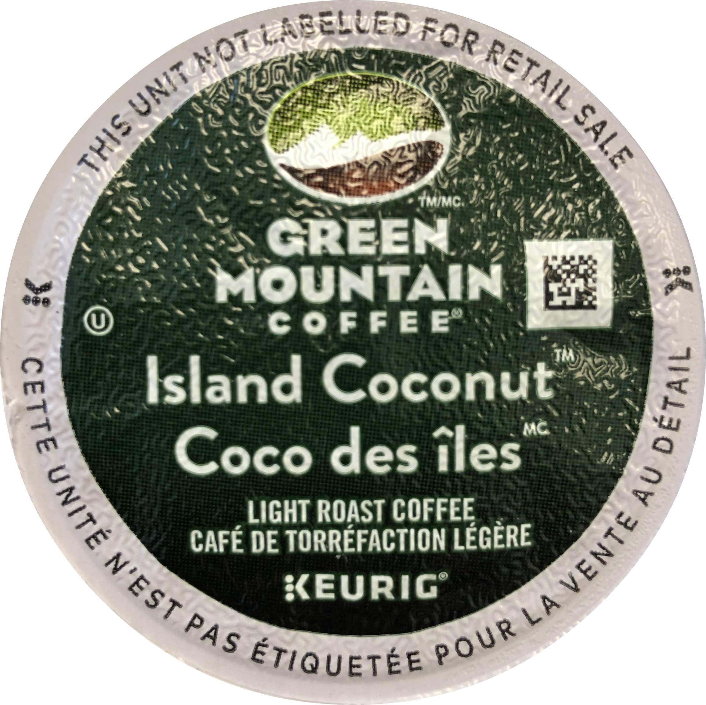 Green Mountain Coffee Island Coconut KCup Coffee