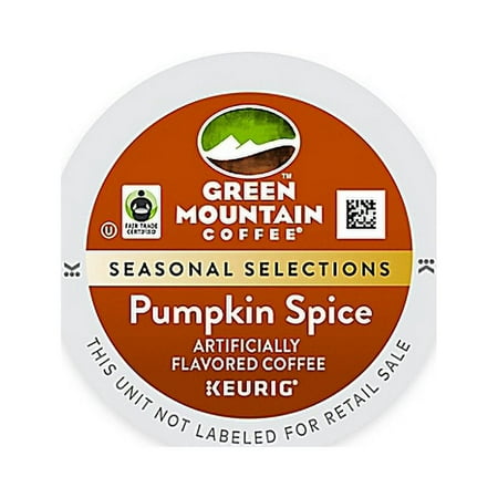 Green Mountain Coffee® K-Cup® Pods; Pumpkin Spice, Fair Trade Certified™, Light Roast, 72/Box
