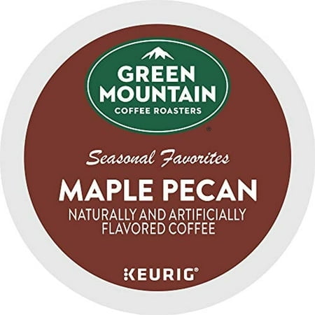 Green Mountain Coffee, Maple Pecan, Single-Serve Keurig K-Cup Pods, Light Roast Coffee, 48 Count (2 Boxes Of 24 Pods)