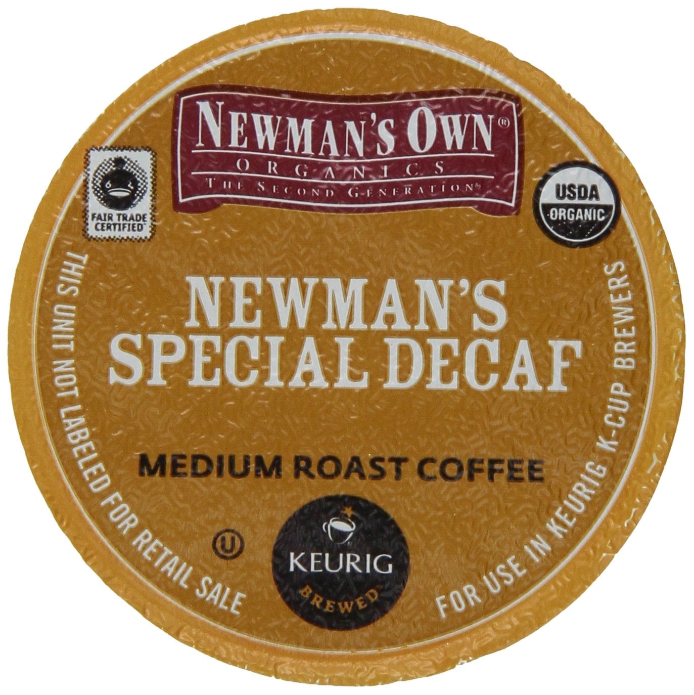 Green Mountain Coffee Newman,S Special Decaf K-Cup Portion Pack For Keurig K-Cup Brewers, Certified Organic (Pack Of 96)
