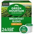 thumbnail image 1 of Green Mountain Coffee Roasters, Breakfast Blend Light Roast K-Cup Coffee Pods, 24 Count, 1 of 20