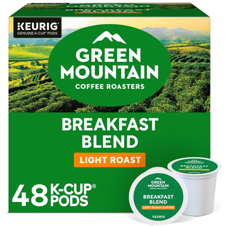 Free Shipping! Green Mountain Coffee Roasters Breakfast Blend