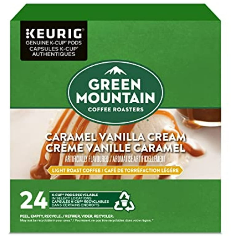 Green Mountain Coffee Roasters Caramel Vanilla Cream, Single-Serve