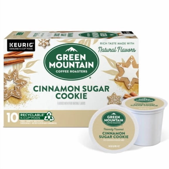 Green Mountain Coffee Roasters Cinnamon Sugar Cookie K-Cup Coffee Pods
