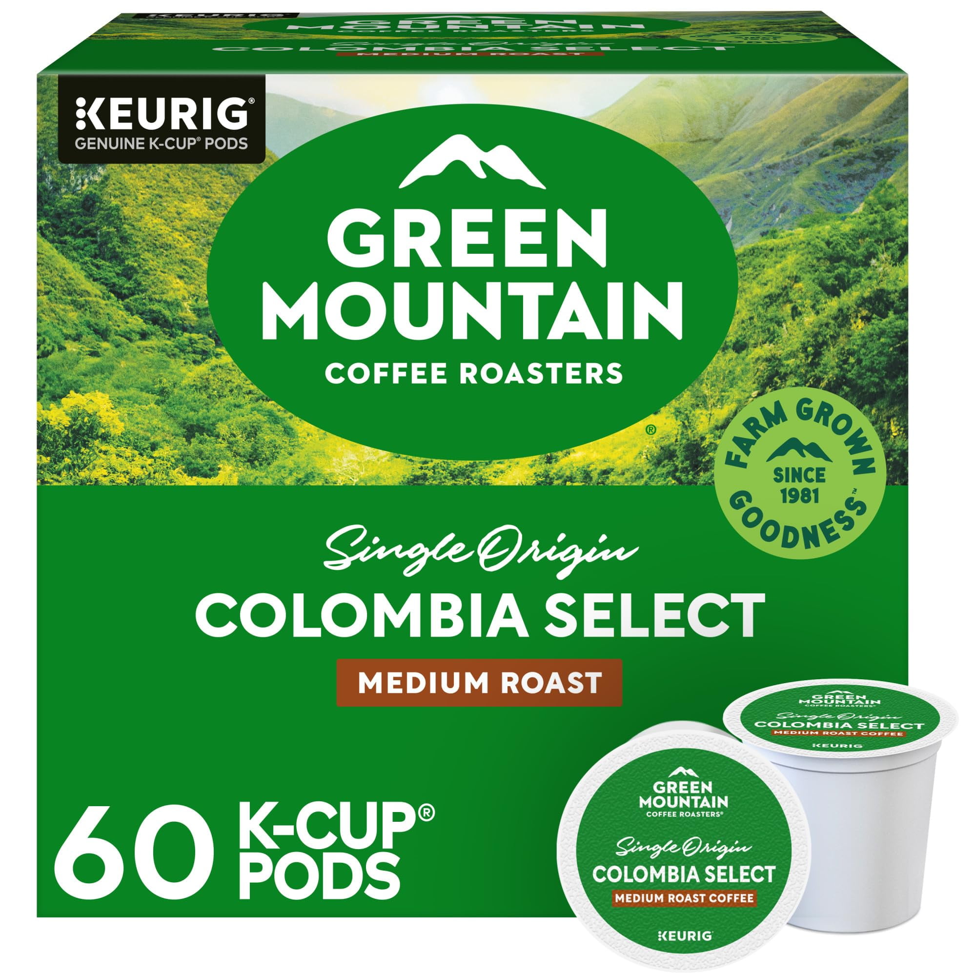 Colombian K-Cups for Keurig with Rich Flavor and Medium Roast Coffee