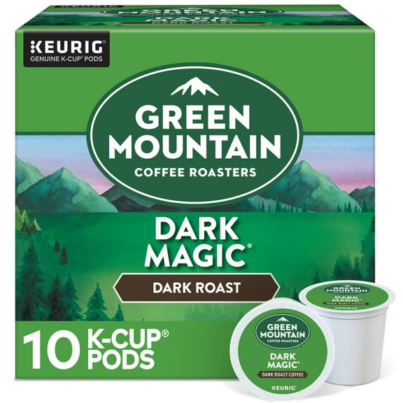 Green Mountain Coffee Roasters Dark Magic Dark Roast Coffee, 10 ct (packaging may vary)