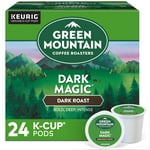 Green Mountain Coffee Roasters Dark Magic, Single-Serve Keurig K-Cup Pods, Dark Roast Coffee, 24 Count