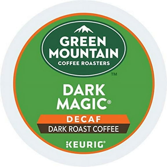 Green Mountain Coffee Roasters .. Dark Magic Decaf, Single-Serve .. Keurig K-Cup Pods, Dark .. Roast Coffee, 12 Count .. (Pack of 6)