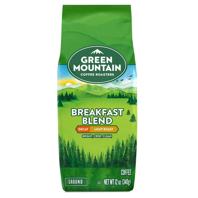 Green Mountain Coffee Roasters Decaf Breakfast Blend, Light Roast