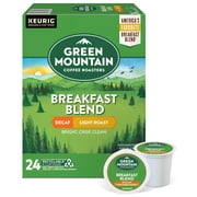 Green Mountain Coffee Roasters, Decaf Breakfast Blend Light Roast K-Cup Coffee Pods, 24 Count