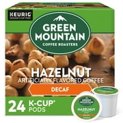 Green Mountain Coffee Roasters, Decaf Hazelnut Light Roast K-Cup Coffee Pods, 24 Count