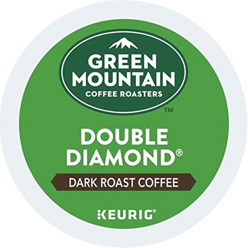Green Mountain Coffee Roasters Double Diamond, Single-Serve Keurig K-Cup Pods, Dark Roast Coffee Pods, 96 Count