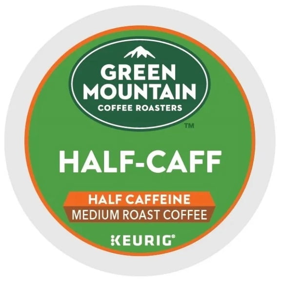 Green Mountain Coffee Roasters Half-Caff, K-Cup Pods, 32 Count