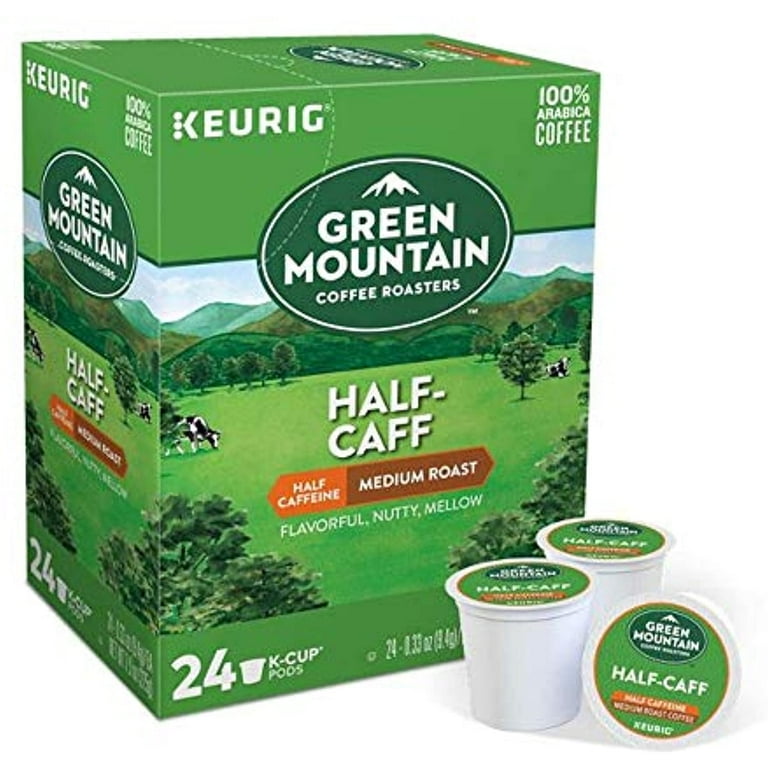 Half Caff Coffee Single-Serve Pods 12 ct Medium Roast – Aroma Ridge Coffee  Roasters