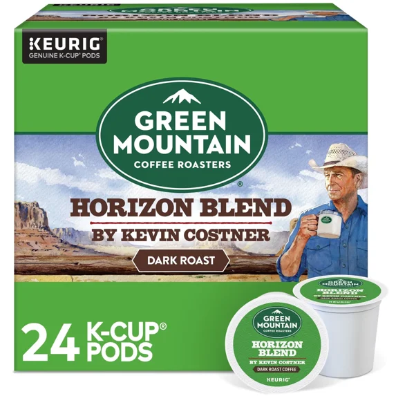 Green Mountain Coffee Roasters Horizon Blend by Kevin Costner,24 K-Cups