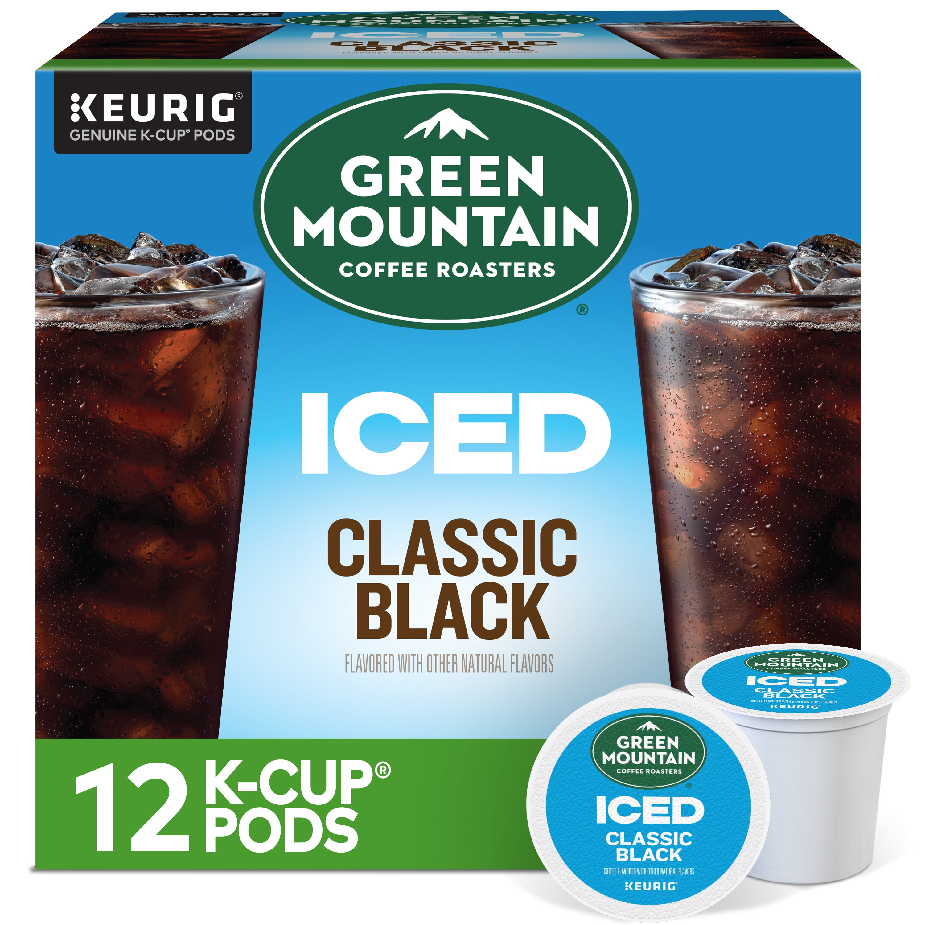 Green Mountain Coffee Roasters® Brew Over Ice Classic Black Medium Roast K-Cup  Iced Coffee Pods, 12 ct - Kroger