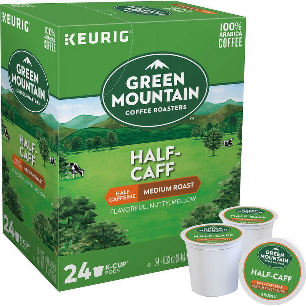 Green Mountain Coffee Roasters® K-Cup Half-Caff Coffee, Each