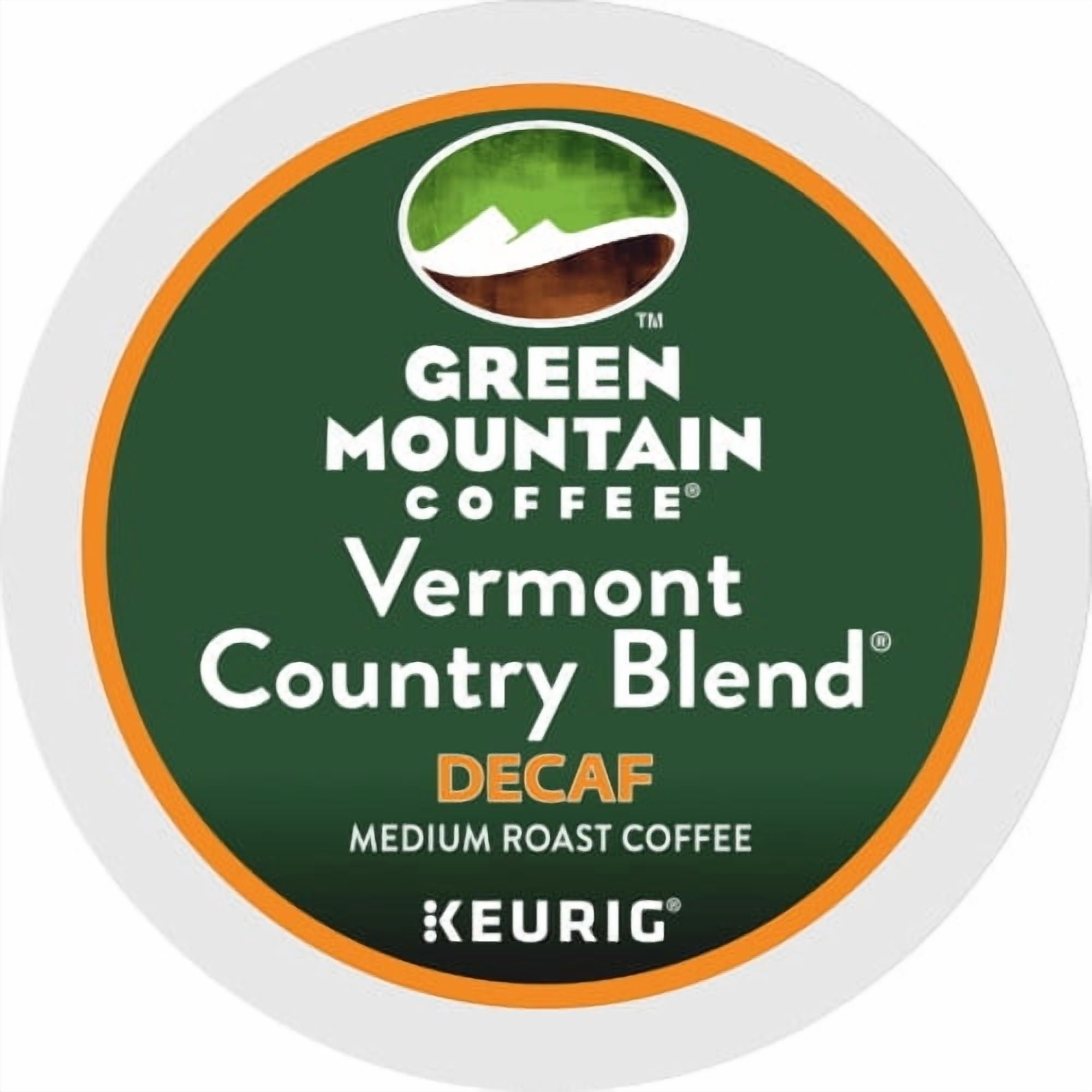 Green Mountain Coffee Roasters® K-Cup Vermont Country Blend Decaf Coffee, Each