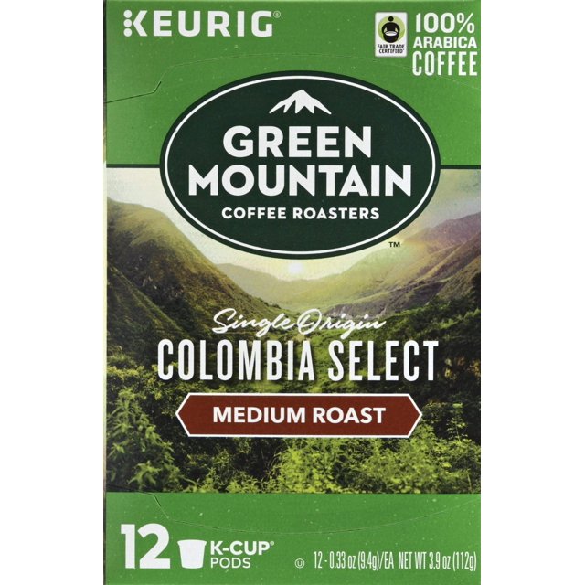 Green Mountain Coffee Roasters Keurig SingleServe KCup Pods, Colombian Fair Trade Select