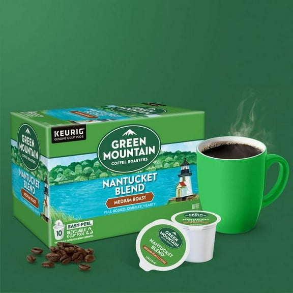 Green Mountain Coffee Roasters Nantucket Blend, 10 Count
