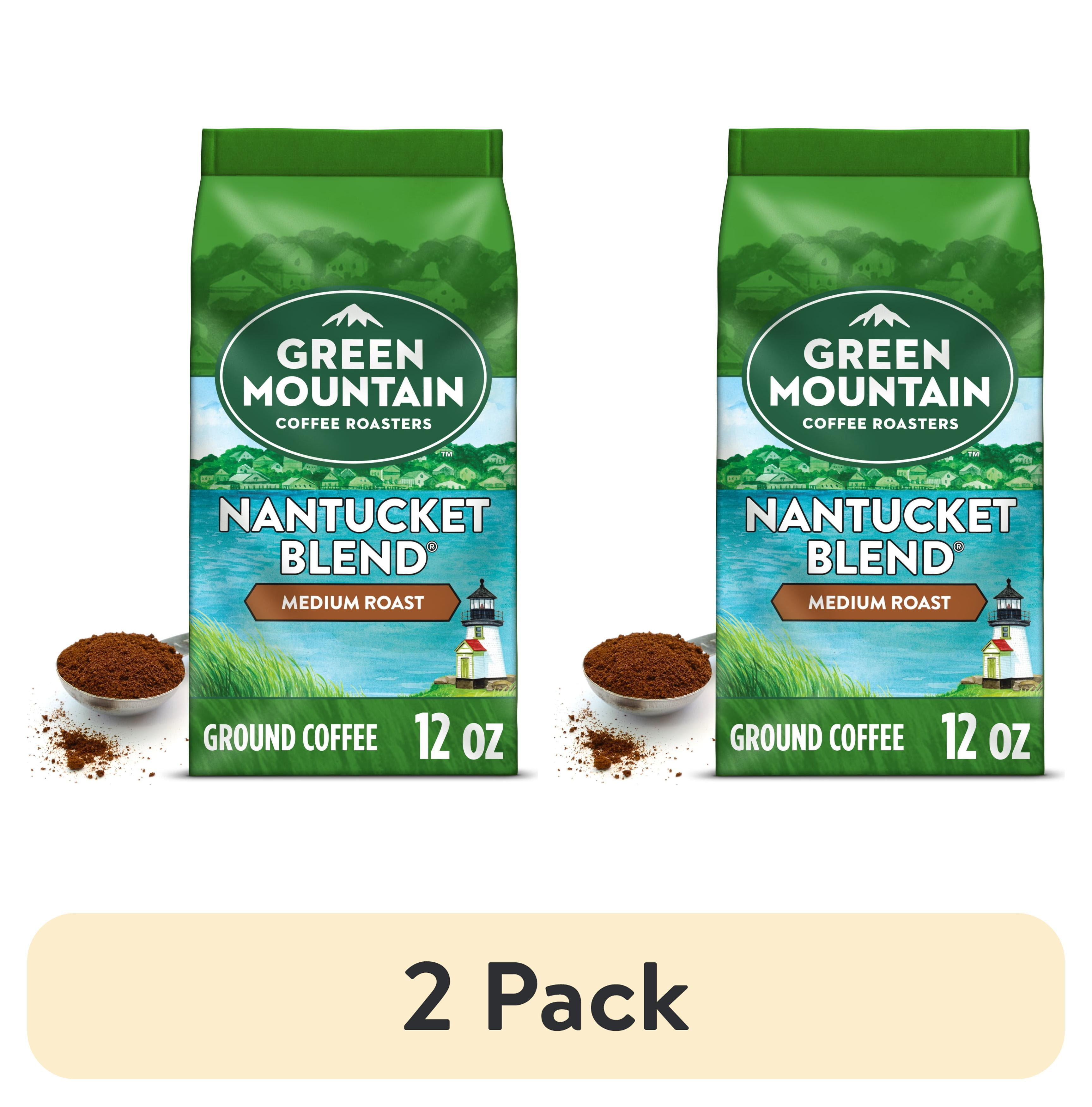 (2 pack) Green Mountain Coffee Roasters Nantucket Blend, Fair Trade