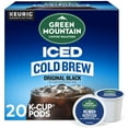 thumbnail image 1 of Green Mountain Coffee Roasters Original Black Iced Cold Brew Coffee, Single Serve Keurig K-Cup Pods, 20-Count Box, 1 of 3