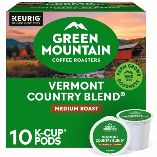 Green Mountain Coffee Roasters Vermont Country Blend Medium Roast K-Cup Coffee Pods